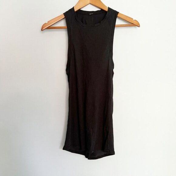 Lululemon Bend And Twist Tank Black Size 4 - Picture 1 of 5